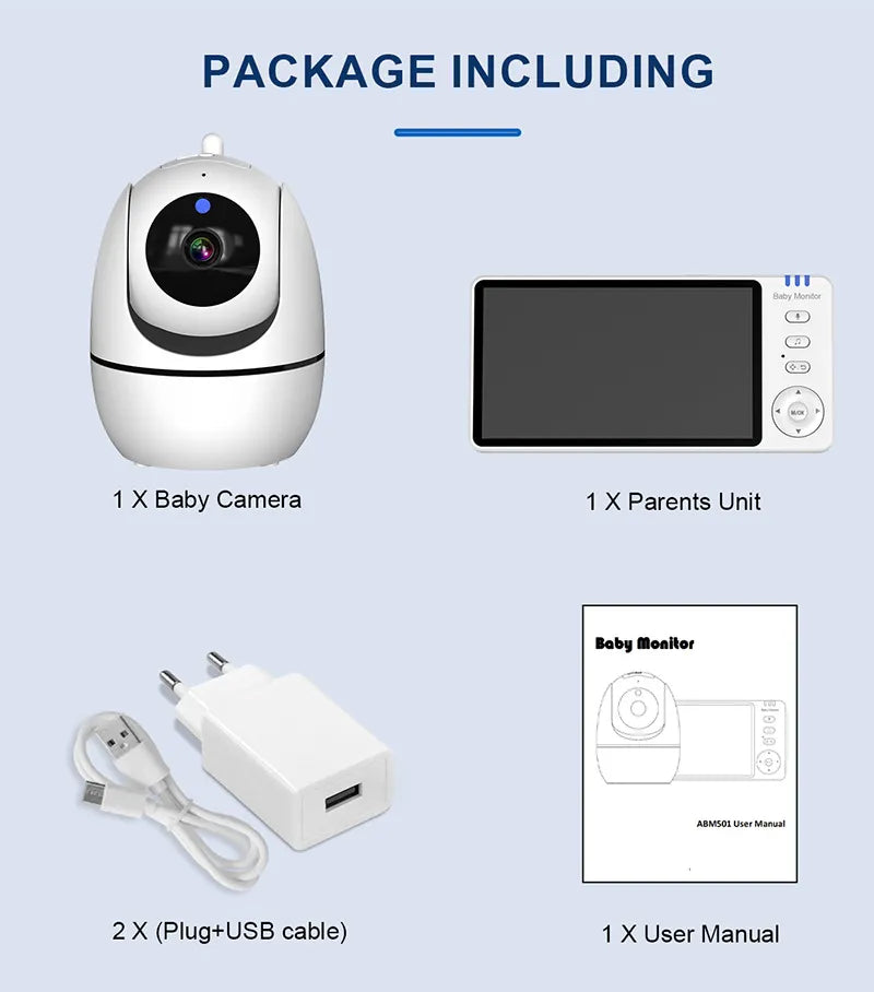 Moniteur Bébé HD Sans Fil
