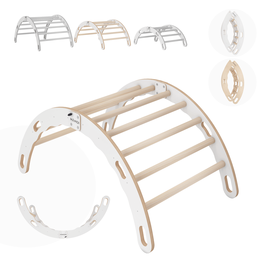 Bascule en bois MAMOI® pour enfants montessori multifonctions