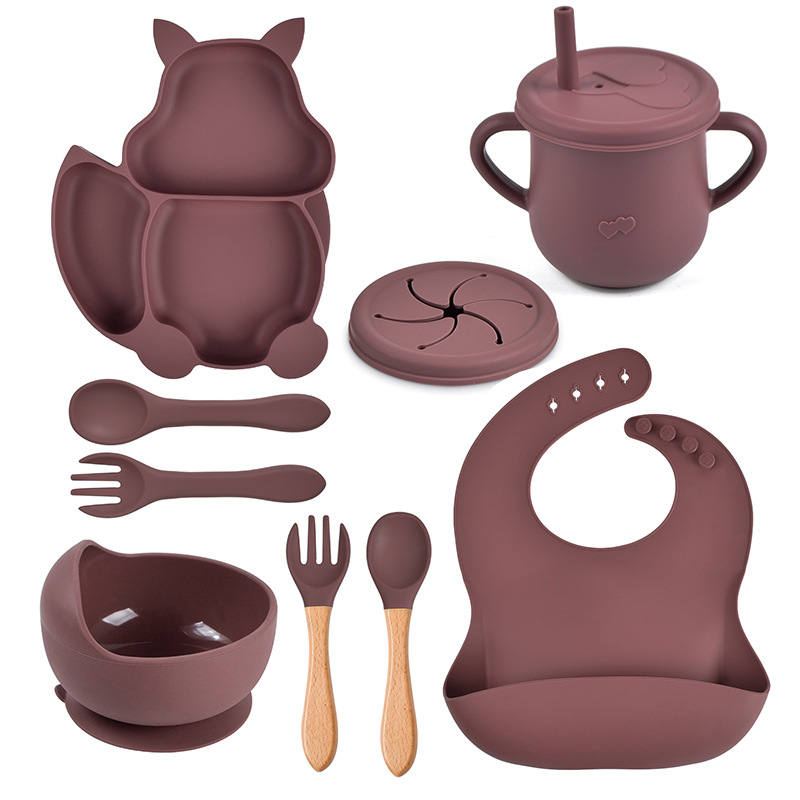 Set de Repas en Silicone pour Bébé