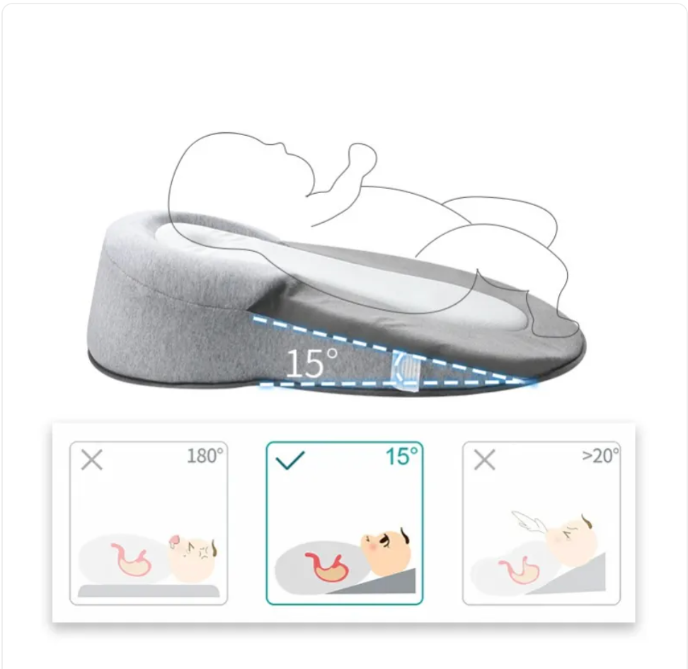 Coussin ergonomique de maintient pour bébé.