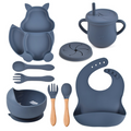 Set de Repas en Silicone pour Bébé