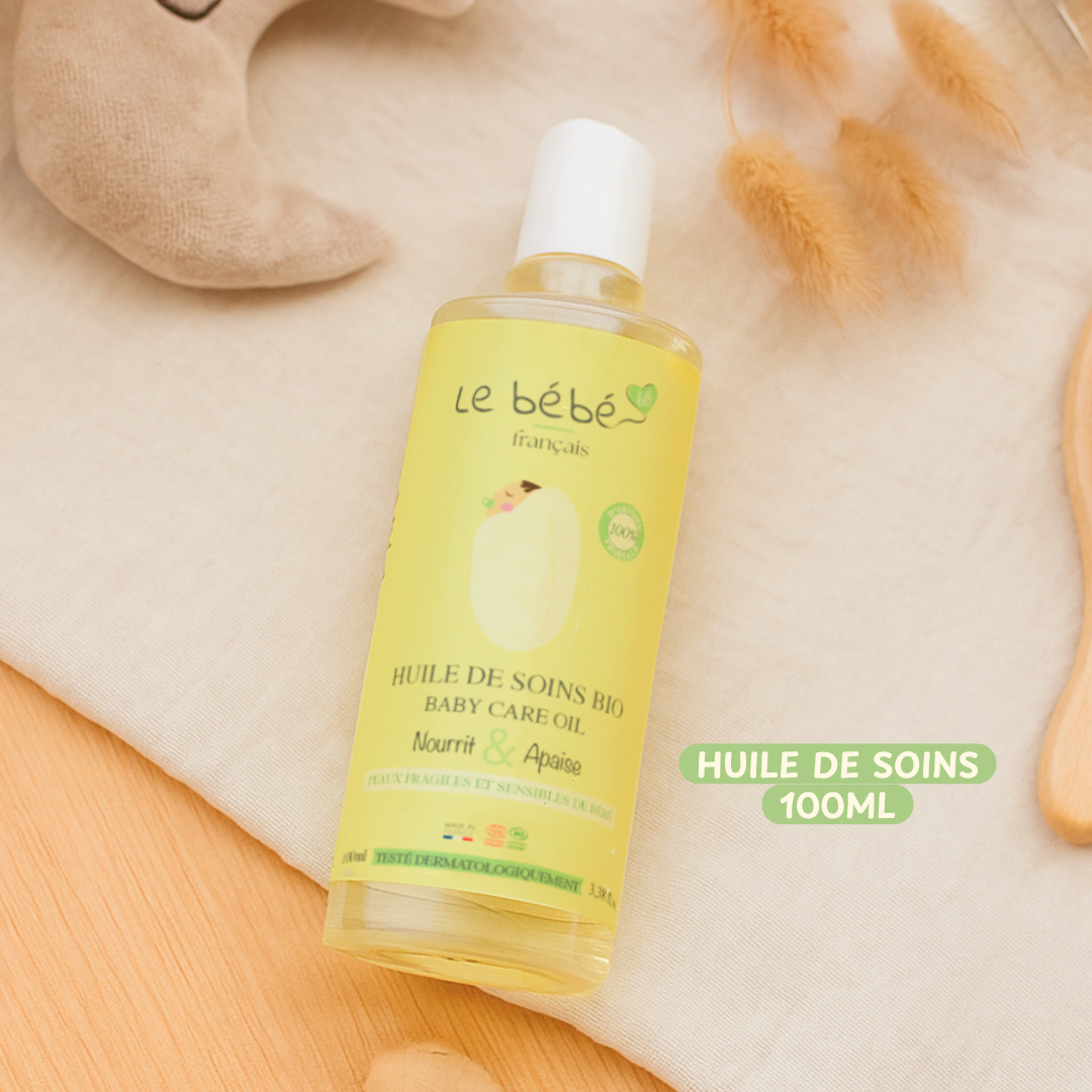 Coffret cadeau naissance : soins bébé bio