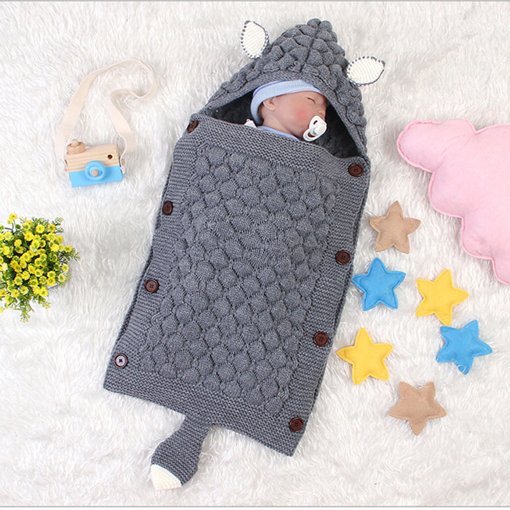 Sac de Couchage Doudou pour Bébé Nouveau-Né à Utiliser en Poussette