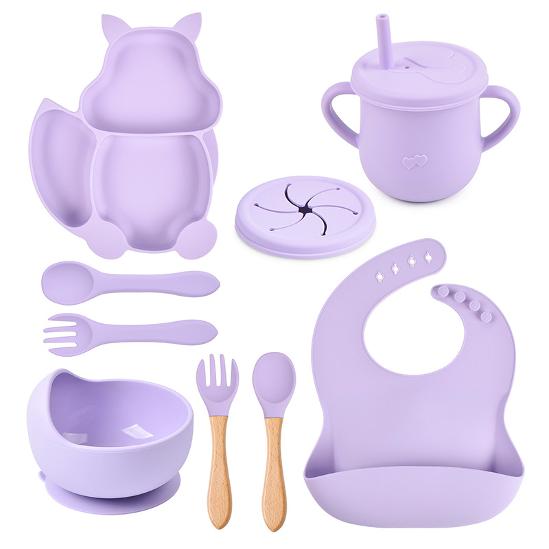 Set de Repas en Silicone pour Bébé