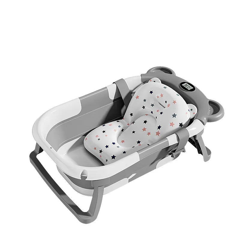 Baignoire pour bébé avec détection de température pour nouveau-né