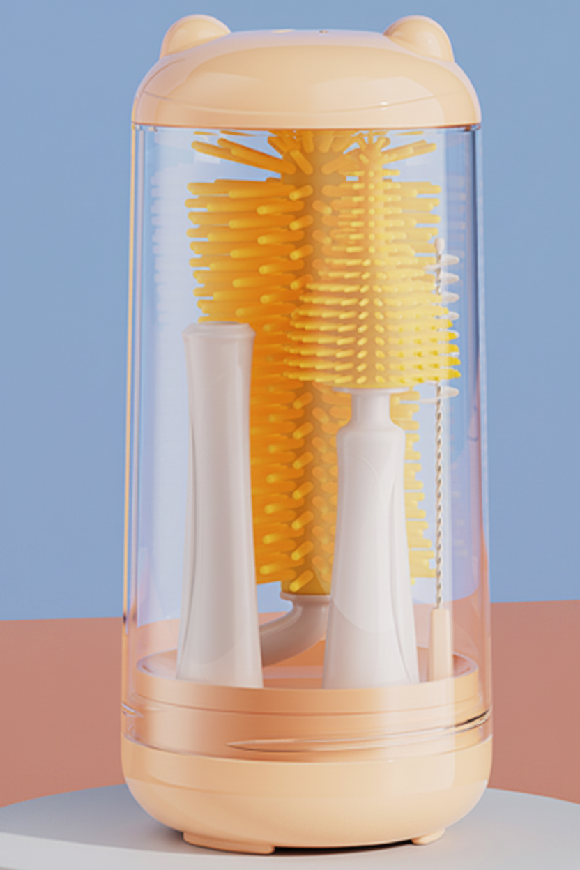 Set de brosses pour Biberon en Silicone