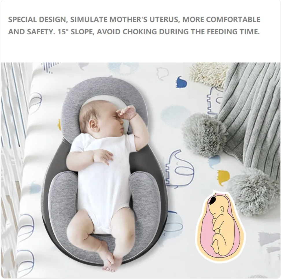 Coussin ergonomique de maintient pour bébé.