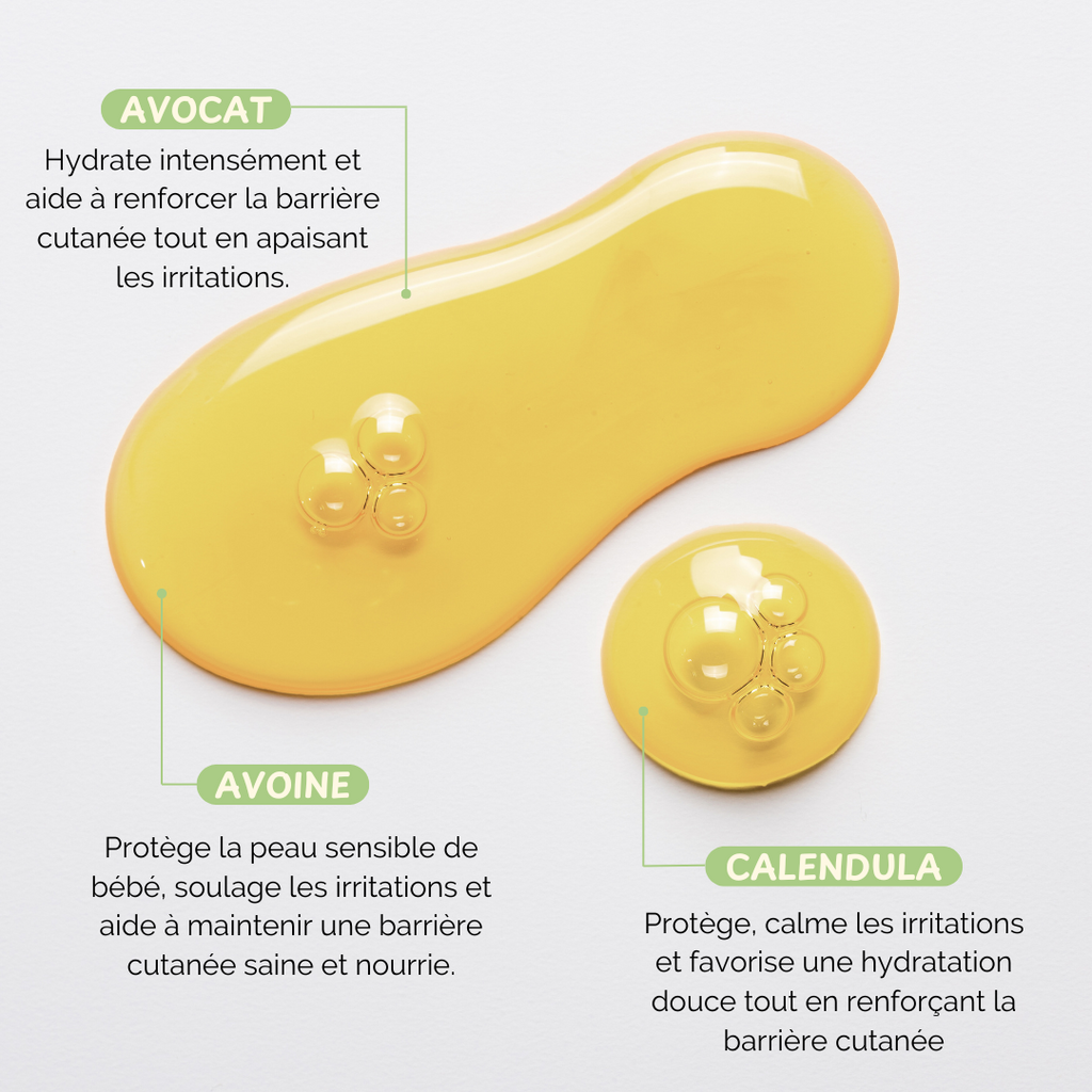 Huile de soins bébé bio 100ml