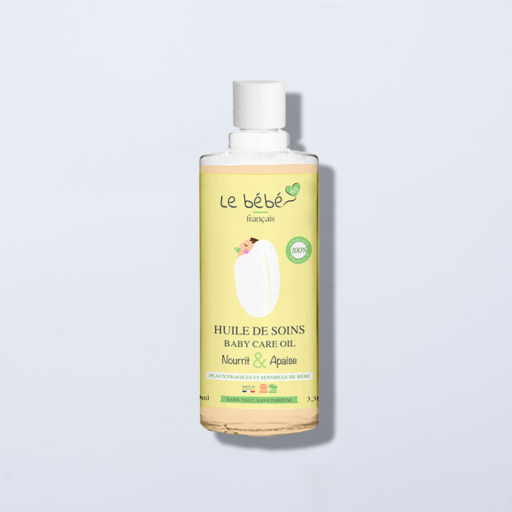 Huile de soins bébé bio 100ml
