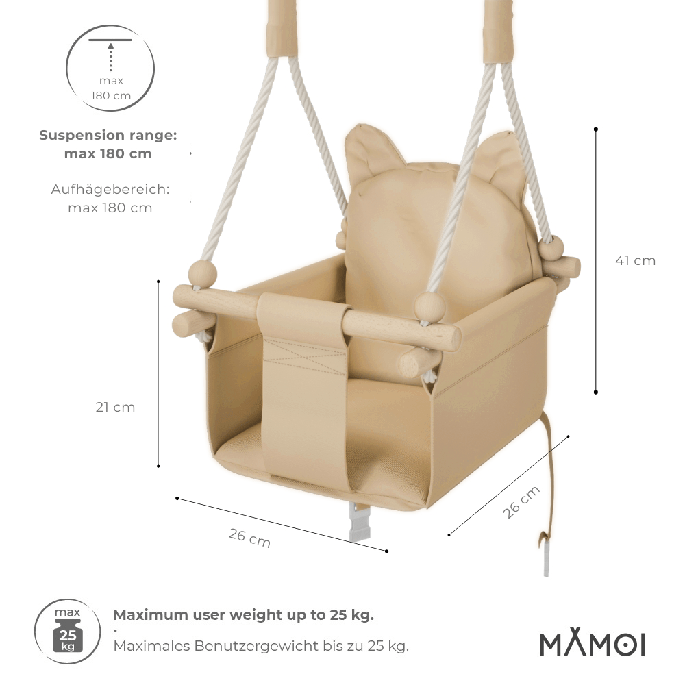 MAMOI® Balançoire pour enfants OURS
