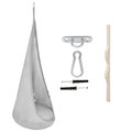 Chaise suspendue MAMOI® Gris clair, hamac d’intérieur bébé.