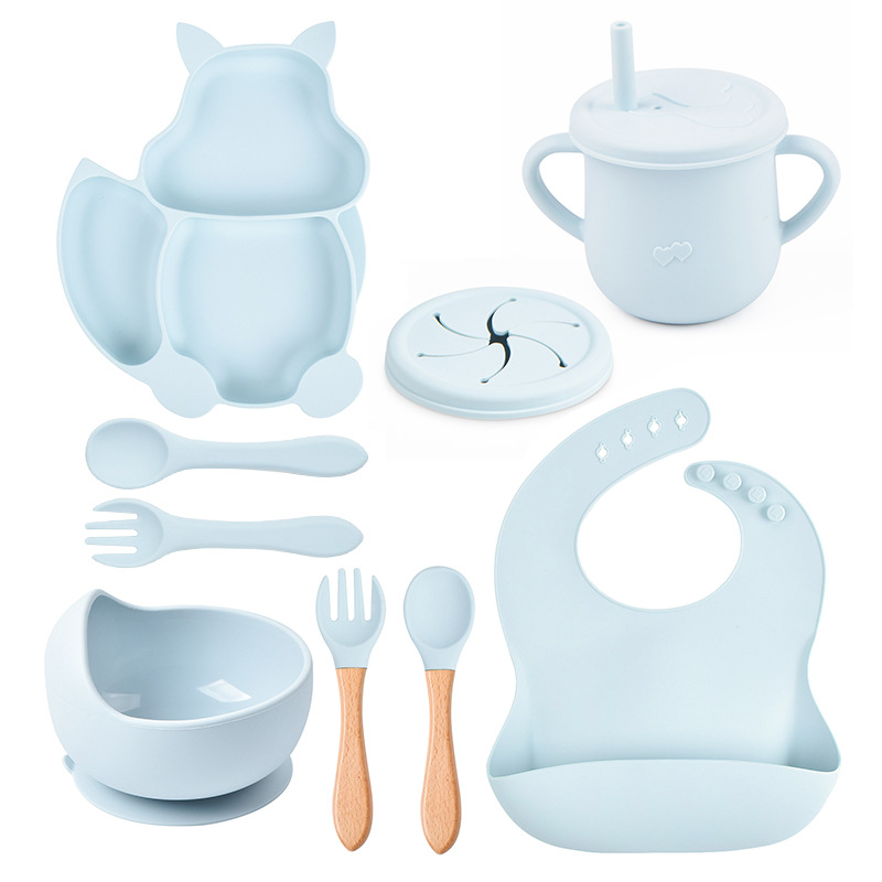 Set de Repas en Silicone pour Bébé