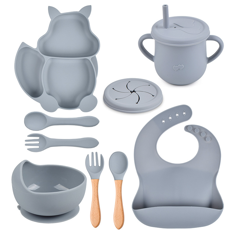 Set de Repas en Silicone pour Bébé