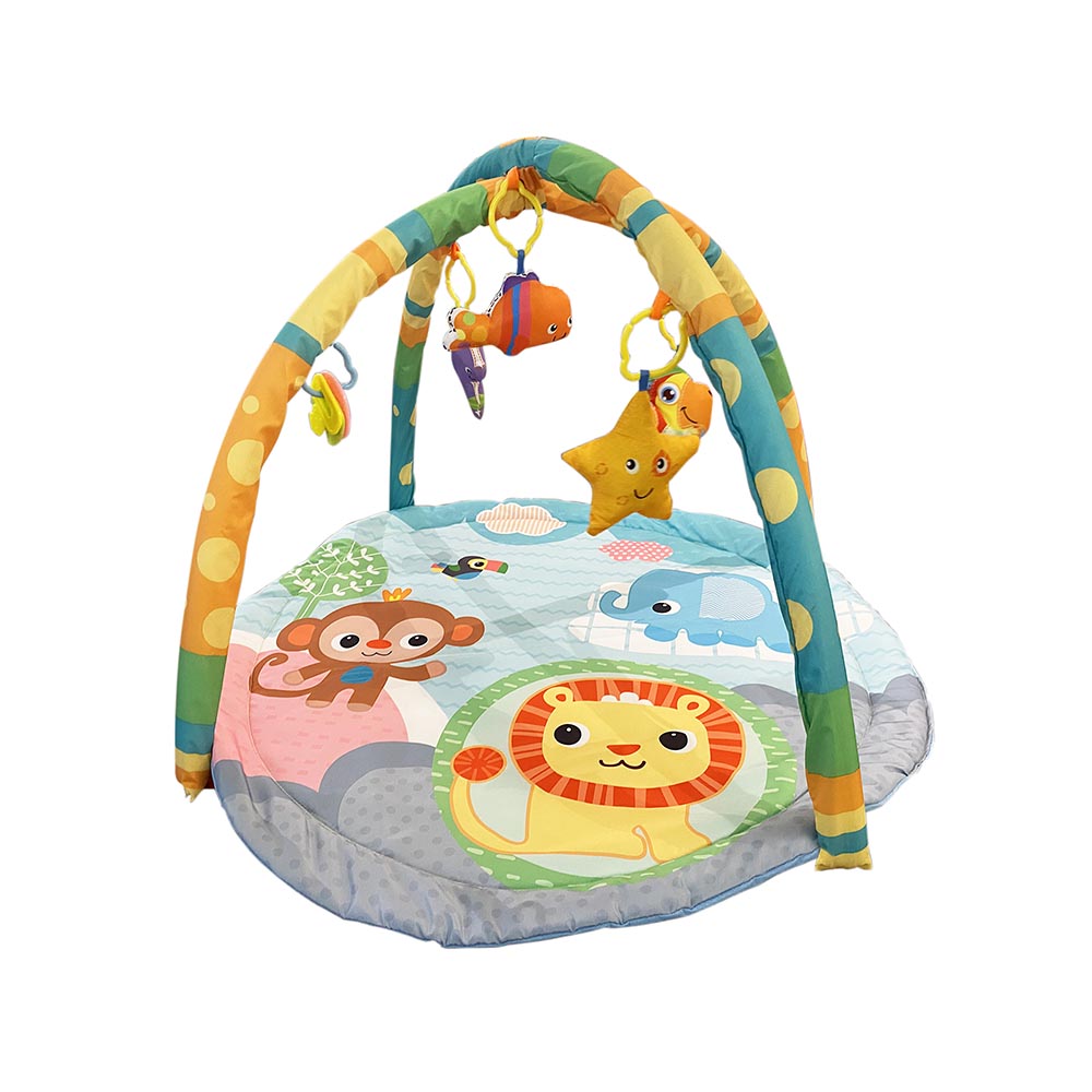 Tapis d’éveil bébé avec arche amovible