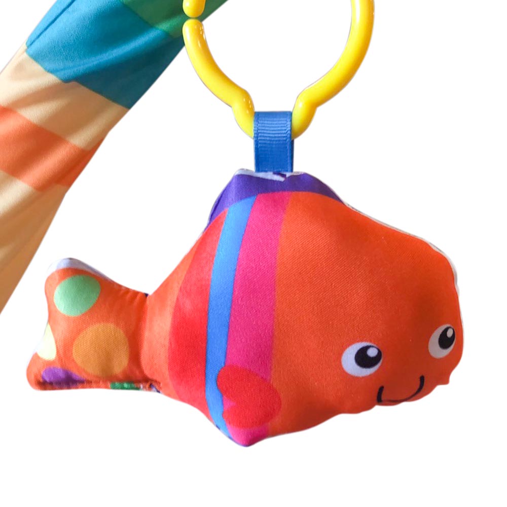 Tapis d’éveil bébé avec arche amovible