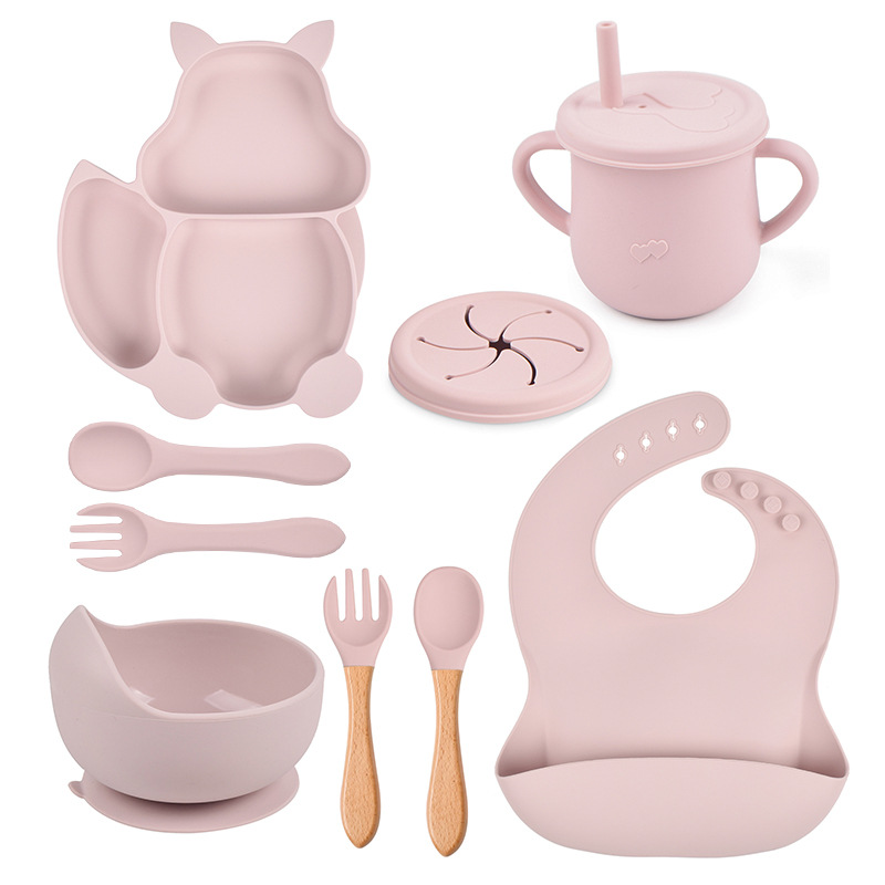 Set de Repas en Silicone pour Bébé