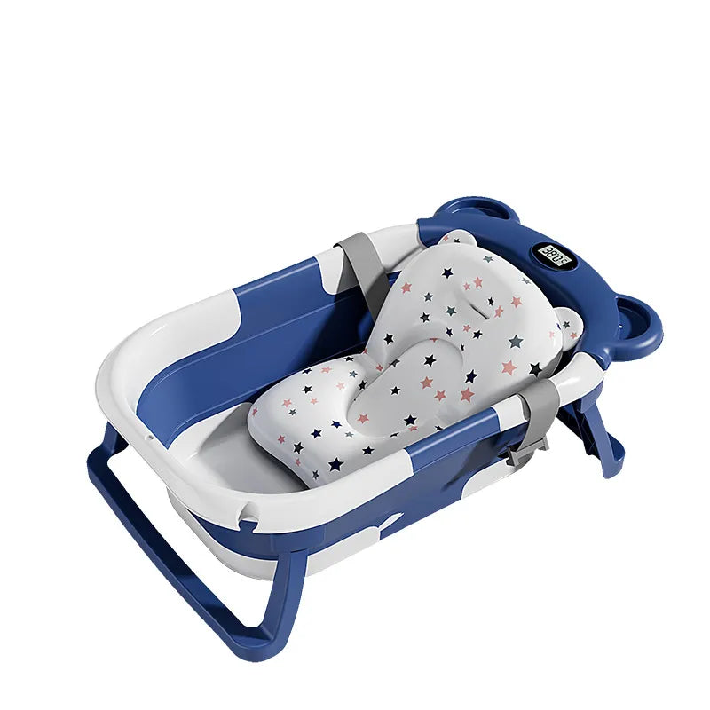Baignoire pour bébé avec détection de température pour nouveau-né