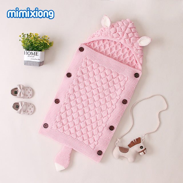 Sac de Couchage Doudou pour Bébé Nouveau-Né à Utiliser en Poussette