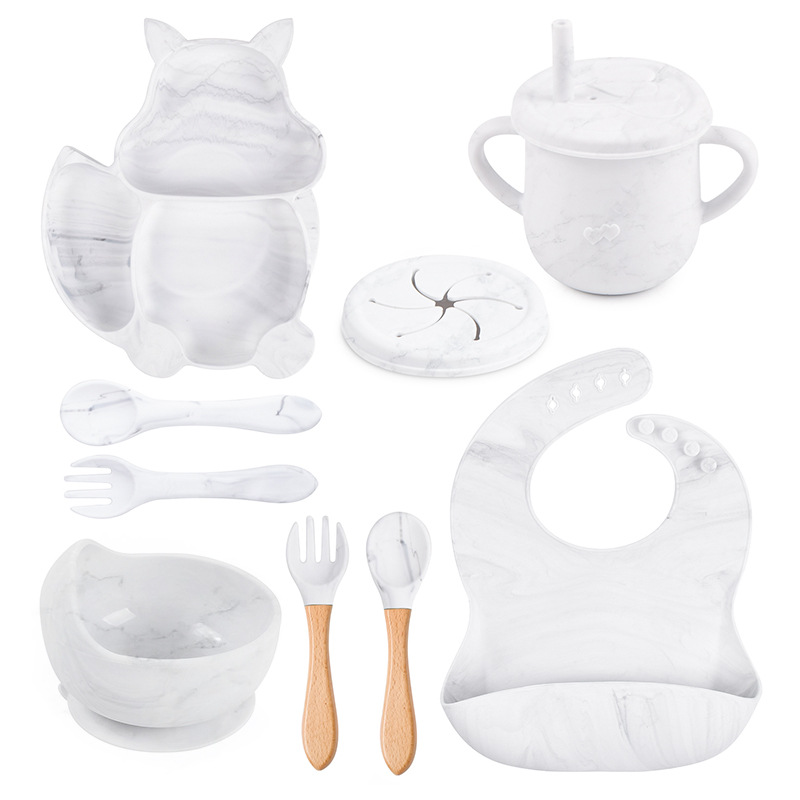 Set de Repas en Silicone pour Bébé